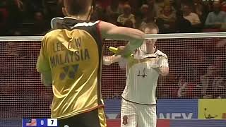 HD  Lee Chong Wei vs Peter Gade  All England 2010  High Quality  Badminton Restore [upl. by Sekyere]