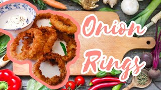 ONION RINGS EASY RECIPE [upl. by Imaj]