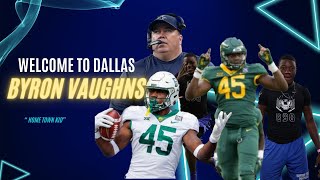 Sit Down With The Parents Of Byron Vaughns Dallas Cowboys [upl. by Esiuolyram]