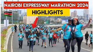 Highlights of NAIROBI CITY MARATHON 2024 [upl. by Jasmina]