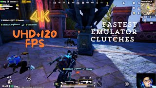 4K ULTRA UHD  120 FPS PUBG Mobile Fastest Emulator player Gameloop Gameplay [upl. by Dash]