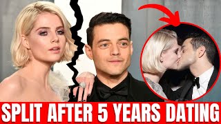 Rami Malek BREAKUP With Girlfriend Lucy Boynton [upl. by Anaicul]