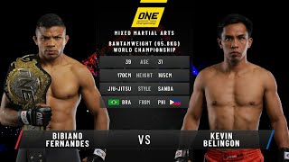 Championship Fight Fernandes vs Belingon Highlights [upl. by Piscatelli]