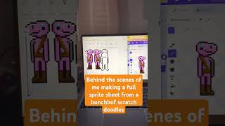 Make a full sprite sheet file the one from my previous video was on scratchindiegamegamedev [upl. by Aynat]