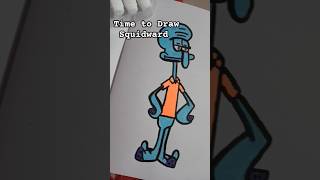 Drawing Squidward ✨ Drawing Characters Part 3  Gigachad Squidward ✨ spongebob  Rate from 110 [upl. by Ahsiket987]