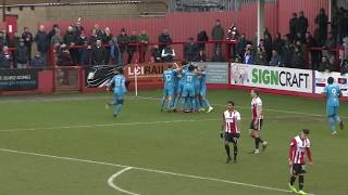 Highlights  Cheltenham Town 11 Barnet FC [upl. by Atimed]