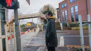 RHTT Nantwich Station Level Crossing Cheshire Saturday 16112024 [upl. by Ellehsram939]