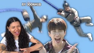 going seventeen 2020 is a mess Bungee Jump 1  REACTION [upl. by Aihcropal]