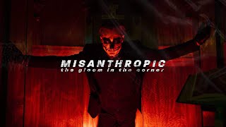 The Gloom In The Corner  Misanthropic Official Music Video [upl. by Nohsed]