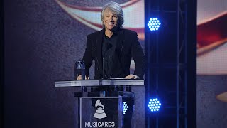 Jon Bon Jovi Accepts the 2024 MusiCares Person of the Year Award [upl. by Margaret]