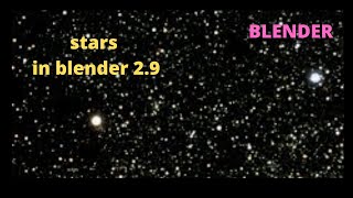 How to make stars in Blender29 [upl. by Dde764]