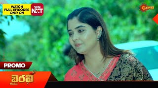 Bhairavi  Promo  30 Sept 2024  Telugu Serial  Gemini TV [upl. by Ennazor111]