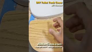 DIY TOILET TANK LID out of Wood JBManCavecom Shorts [upl. by Dann]