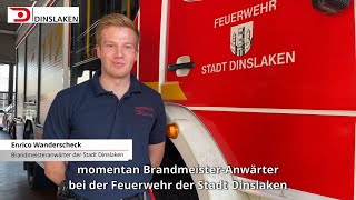 Feuerwehr Dinslaken Ausbildung zurzum Brandmeisterin [upl. by Swain105]