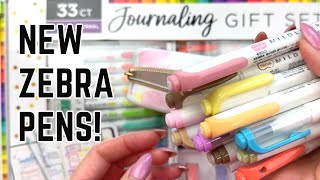 Costco Journaling Gift Set 33 Markers Brush Pens Mildliners Journal Washi Tape [upl. by Duyne]