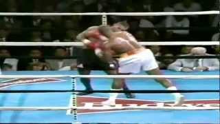 Mike Tyson vs Donovan quotRazorquot Ruddock highlights [upl. by Eineg]