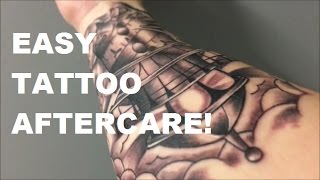 Easy Tattoo Aftercare [upl. by Yrreg401]