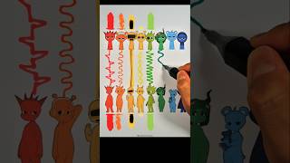 Human Sprunki Incredibox color connect challenge shorts art trend [upl. by Quartus337]