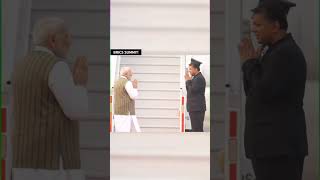 LIVE PM Modi emplanes for Kazan Russia to attend the BRICS Summit shorts bricssummit [upl. by Itnava]