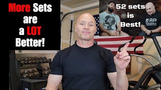 Scientists New Study Proves 52 Sets  is Best for Hypertrophy [upl. by Dyrraj]