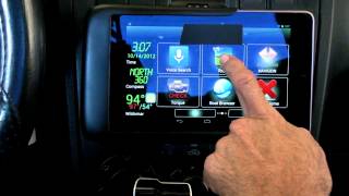 Nexus 7 Indash Installation For Hyundai Tiburon GT [upl. by Icam]