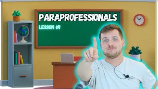 What Is a Paraprofessional Paraprofessionals in the Classroom [upl. by Abey]