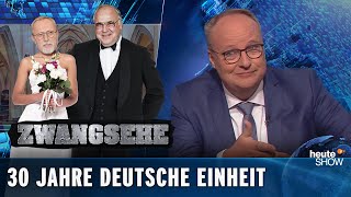 30 Jahre Deutsche Einheit weg mit dem ganzen OssiWessiQuatsch  heuteshow vom 02102020 [upl. by Shulem214]