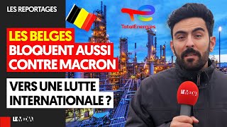 REPORTAGE À ANVERS  ILS BLOQUENT LE PÉTROLE VERS LA FRANCE [upl. by Ennagem939]