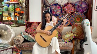 Bella Ciao arranged and played by Thu Le Classical Guitar [upl. by Haskell638]