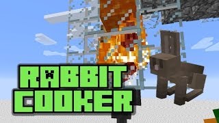 Minecraft Rabbit Breeder Cooker  Automatic Bunny Farm Tutorial [upl. by Donela]