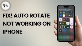 How to Fix Auto Rotate Not Working on iPhone [upl. by Tobe]