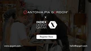 Antonia Pia Gordon x Index Design Qatar 23  25 OCTOBER 2023 [upl. by Alohs705]