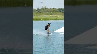 Straight off the dock💫 wakeboarding wakeboard thaiwakepark [upl. by Natassia]