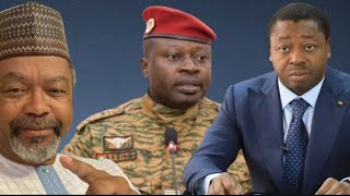 POURQUOI fautil extrader Paul Henri sandaogo damiba au Burkina Faso le Togo dos au mur entre CEDEA [upl. by Erdei]