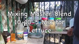 Master Blend Mixing [upl. by Melbourne]