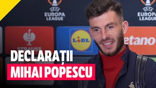 Mihai Popescu declarații după FCSB  Midtjylland GOLAZOro [upl. by Lali]