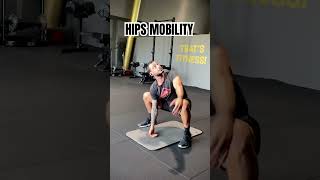 HIPS MOBILITY 📍flexibilitytraining yoga lowbackpain [upl. by Cristian]