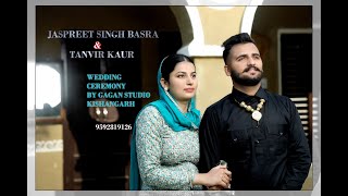 LIVE WEDDING CEREMONY JASPREET SINGH BASRA amp TANVIR KAUR BY GAGAN STUDIO KISHANGARH 9592819126 [upl. by Grochow]