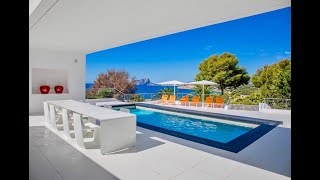 Modern luxury villa for sale in El Portet de Moraira with sea views [upl. by Keisling]