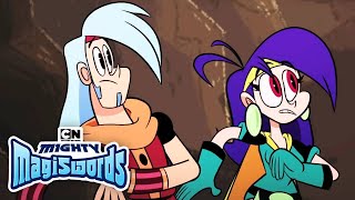 Minisode  To Boulderly Go  Mighty Magiswords  Cartoon Network [upl. by Vashtee901]