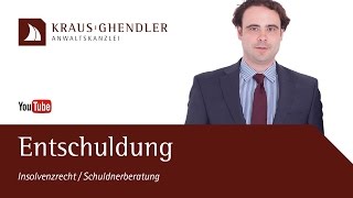 Entschuldung durch Vergleich und einen Antrag auf Regel oder Privatinsolvenz║KRAUS Anwaltskanzlei [upl. by Meekah]