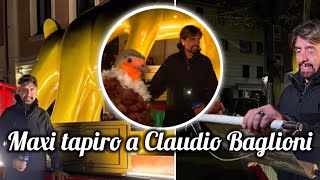 Maxi Tapiro per Claudio Baglioni “bufera tra striscia la notizia e il censore” [upl. by Els]