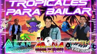 TROPICAL PARA BAILAR🎺GUERRA DE TECLADISTAS El Arana y Sus Teclados  Mateo y Sus Teclados  Alan [upl. by Chi]