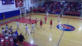 Owego Free Academy vs Waverly High School Boys Varsity Basketball [upl. by Aciria44]