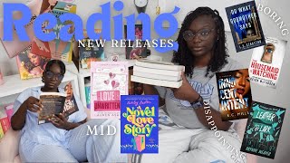 Reading New Releases  Disappointing Highly Anticipated Reads  Spoiler Free Reading vlog [upl. by Pepe]