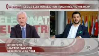 La Telefonata  Intervista telefonica con Matteo Salvini 27012014 [upl. by Nahtnoj]