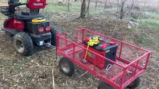 How to charge electric trike in the woods [upl. by Sirdi]