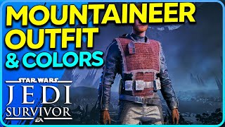 Mountaineer Jacket and Colors Star Wars Jedi Survivor [upl. by Ttevi182]