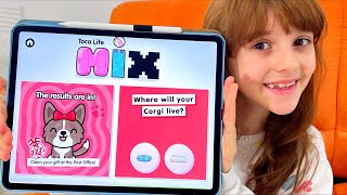 Alyssa ha la febbre 🤒 e cerchiamo il nuovo pet in Toca World 🐶 [upl. by Gisella]