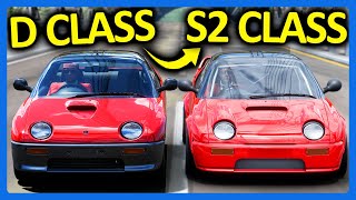 Forza Horizon 5 Online  Best D Class to S2 Class Car Challenge [upl. by Levram]